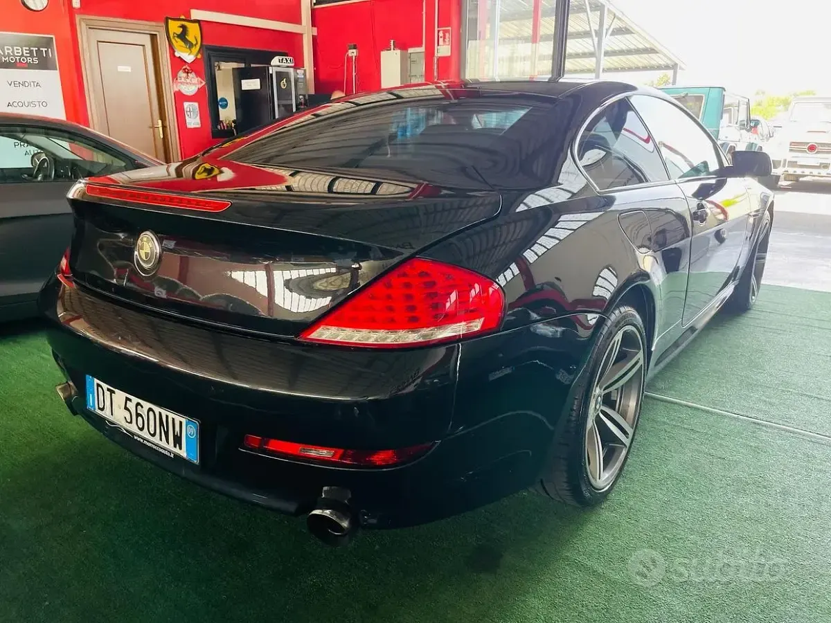 Usata BMW 635 M Sport 286 CV (210 kW) 2010 Nero Coupé