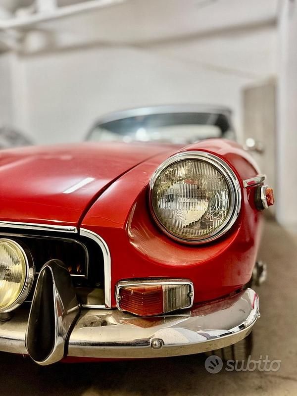 Usata MG B 1970 Rosso Cabrio