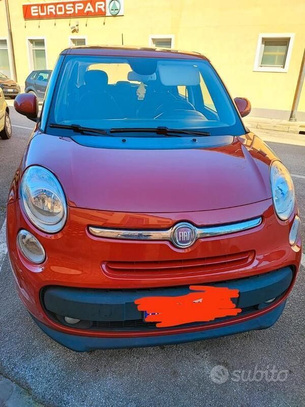 Usata Fiat 500L 85 CV (62 kW) 2013 Rosso Monovolume