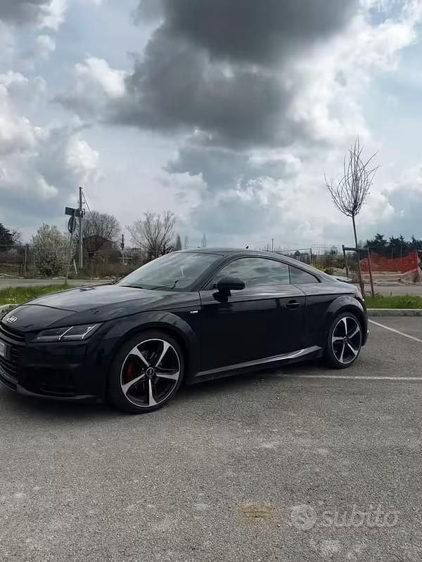Usata Audi TT S-Line 180 CV (132 kW) 2017 Nero Coupé