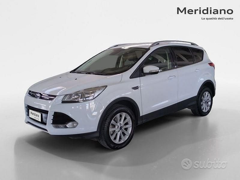 Usata Ford Kuga Titanium 150 CV (110 kW) 2016 Bianco SUV