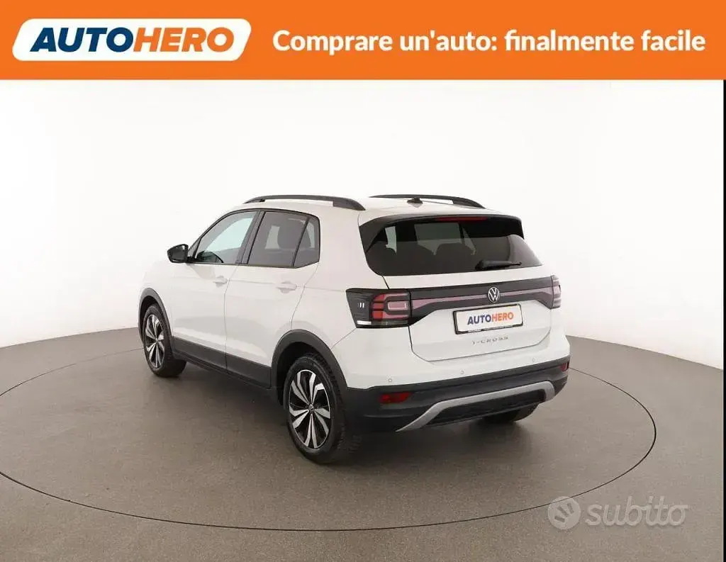 Usata VW T-Cross Style 110 CV (80 kW) 2023 Bianco SUV