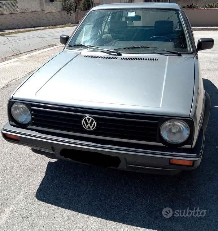 Usata VW Golf II 73 CV (53 kW) 1988 Grigio Utilitaria