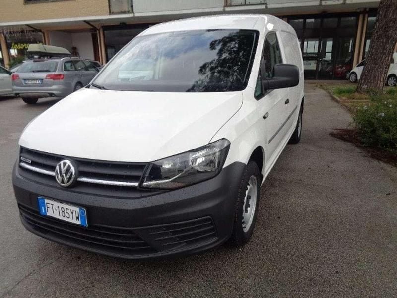 Usata VW Caddy Maxi 110 CV (80 kW) 2019 Bianco pastello Monovolume
