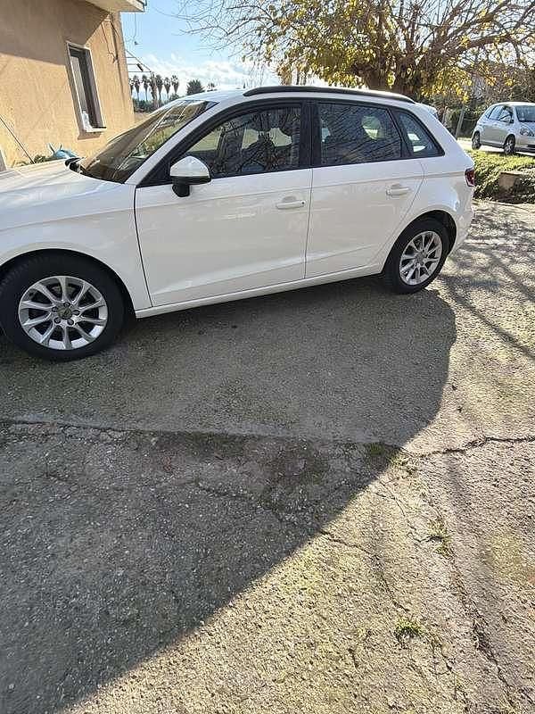 Usata Audi A3 Ambiente 105 CV (77 kW) 2014 Bianco Berlina