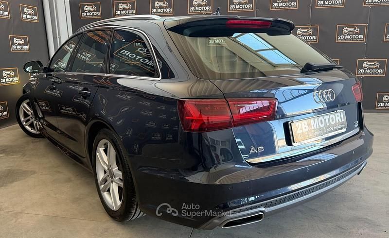 Usata Audi A6 S-Line 190 CV (139 kW) 2018 Nero Station wagon