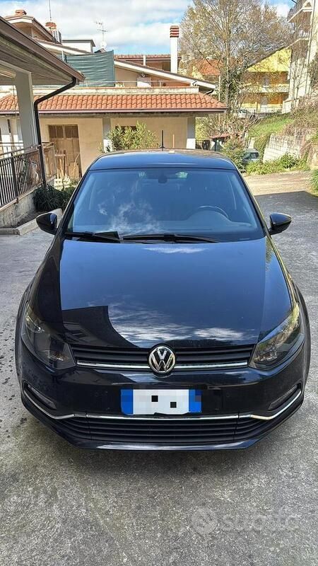 Usata VW Polo 90 CV (66 kW) 2017 Nero Utilitaria