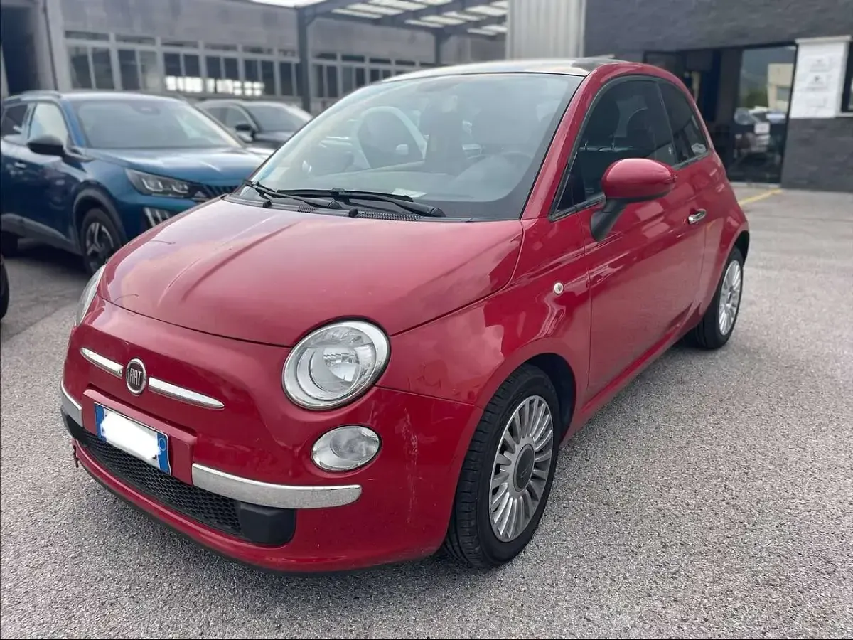 Usata Fiat 500 Lounge 95 CV (69 kW) 2013 Rosso Utilitaria