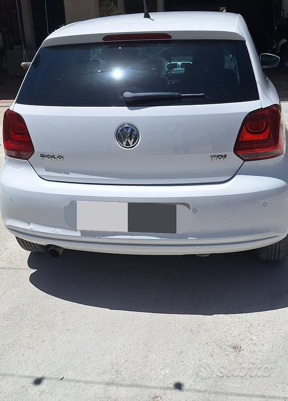 Usata VW Polo 90 CV (66 kW) 2014 Bianco Utilitaria