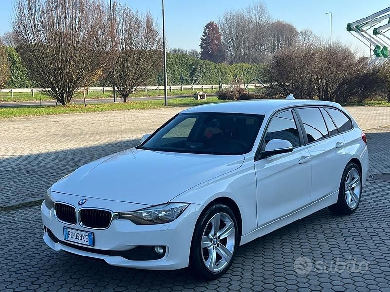 Bianco Usata 2016 BMW 316 Sport Line Station wagon | 6500 € (Buon prezzo) - Immagine 1/4