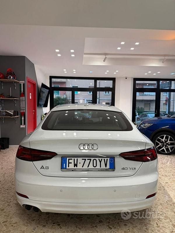 Usata Audi A5 Business 258 CV (189 kW) 2019 Bianco Berlina