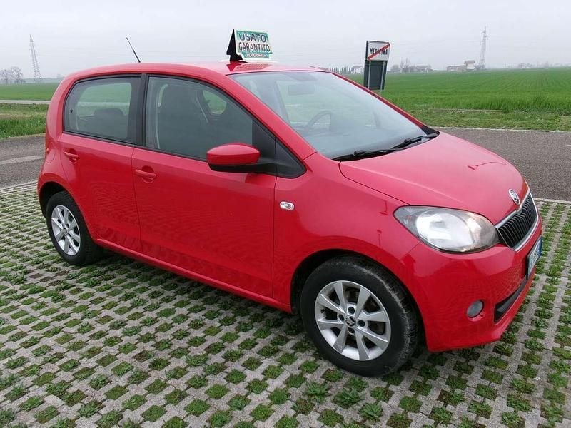 Usata Skoda Citigo Ambition 60 CV (44 kW) 2013 Rosso Utilitaria