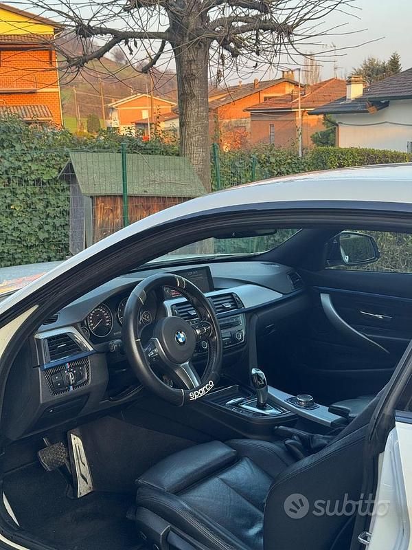 Usata BMW 420 Coupé M Sport 190 CV (139 kW) 2015 Bianco Coupé
