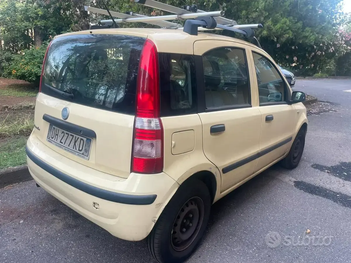 Usata Fiat Panda 60 CV (44 kW) 2007 Giallo Utilitaria