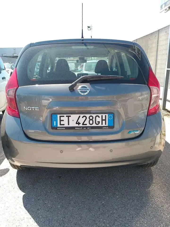 Usata Nissan Note Visia 80 CV (58 kW) 2013 Grigio Utilitaria