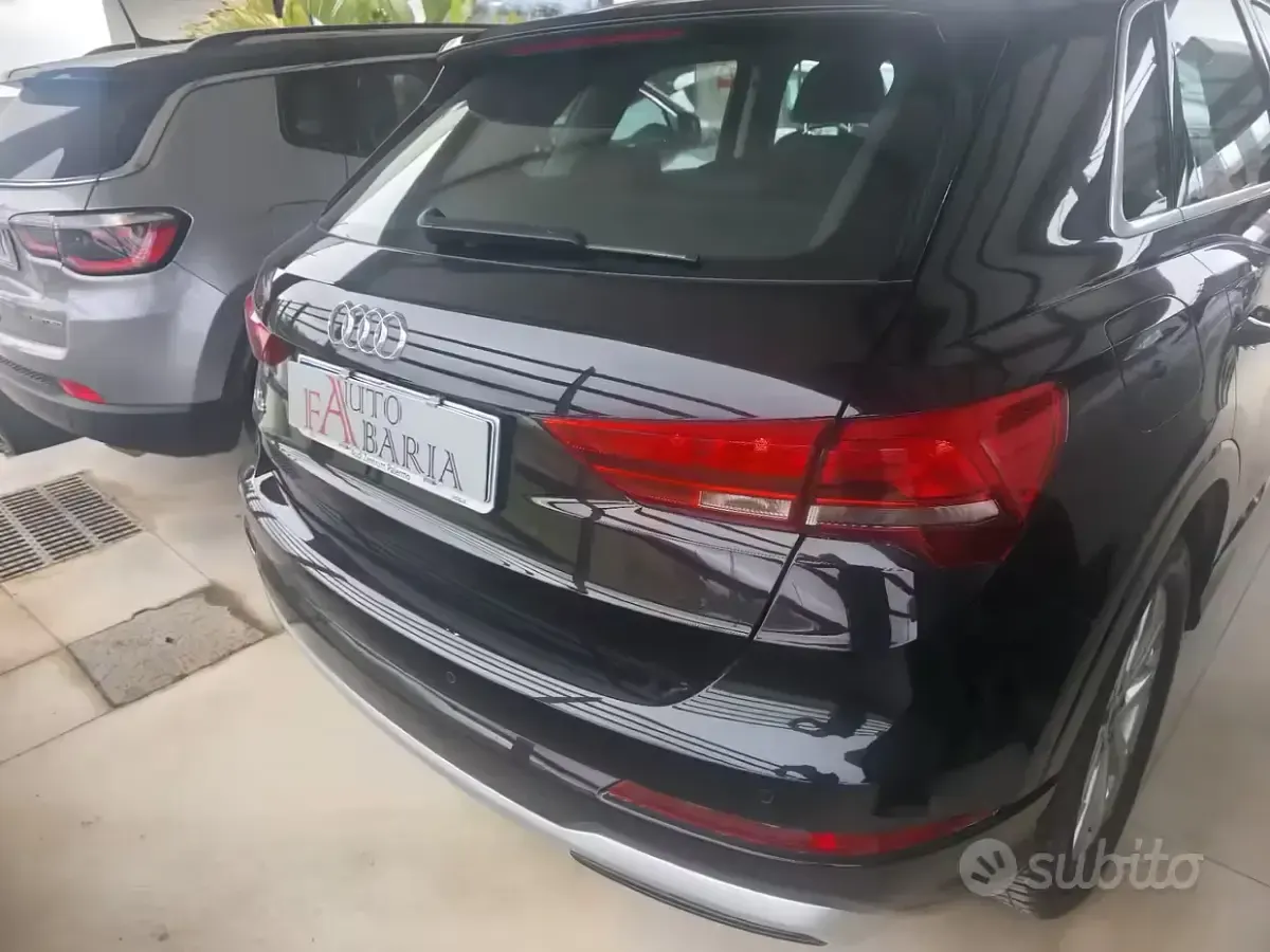 Usata Audi Q3 Advanced 150 CV (110 kW) 2021 Nero SUV