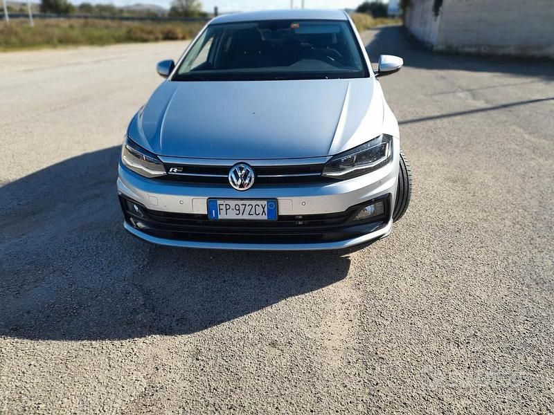 Usata VW Polo R-line 2018 Grigio Utilitaria