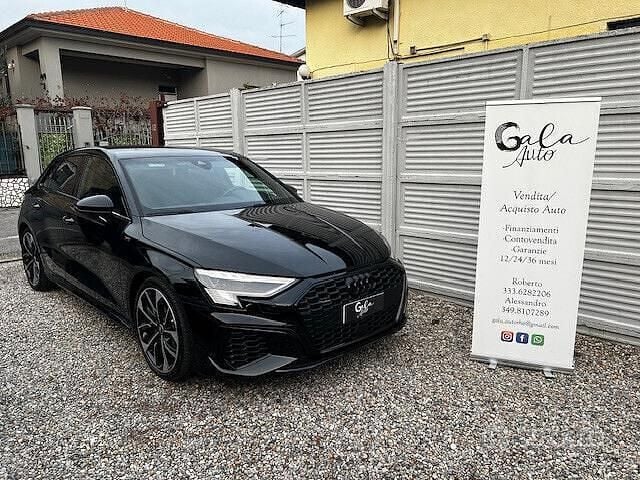 Usata Audi A3 S-Line 200 CV (147 kW) 2022 Nero Berlina