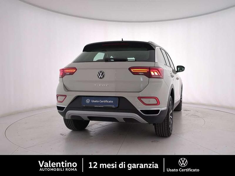Usata VW T-Roc Style 150 CV (110 kW) 2023 Beige SUV