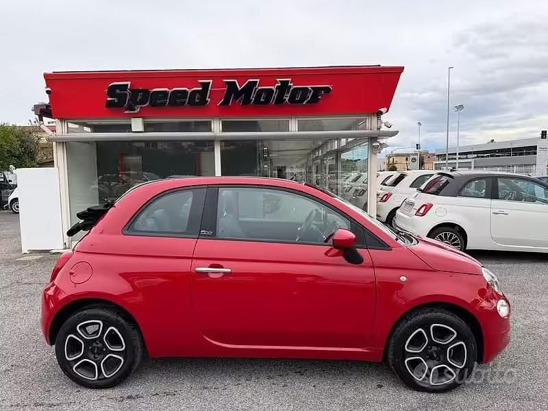 Usata Fiat 500 70 CV (51 kW) 2023 Rosso Cabrio