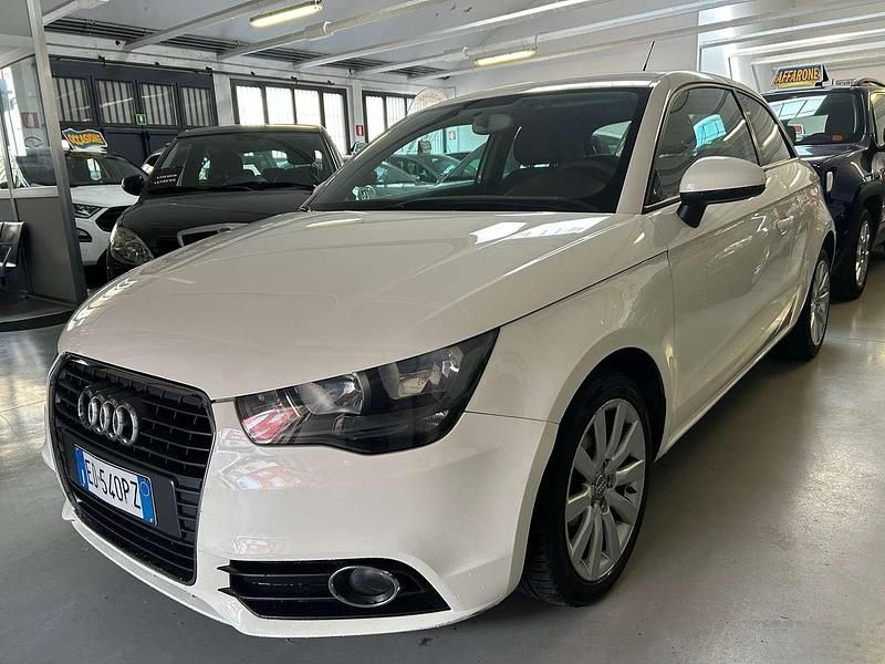 Usata Audi A1 Ambition 86 CV (63 kW) 2010 Bianco Utilitaria