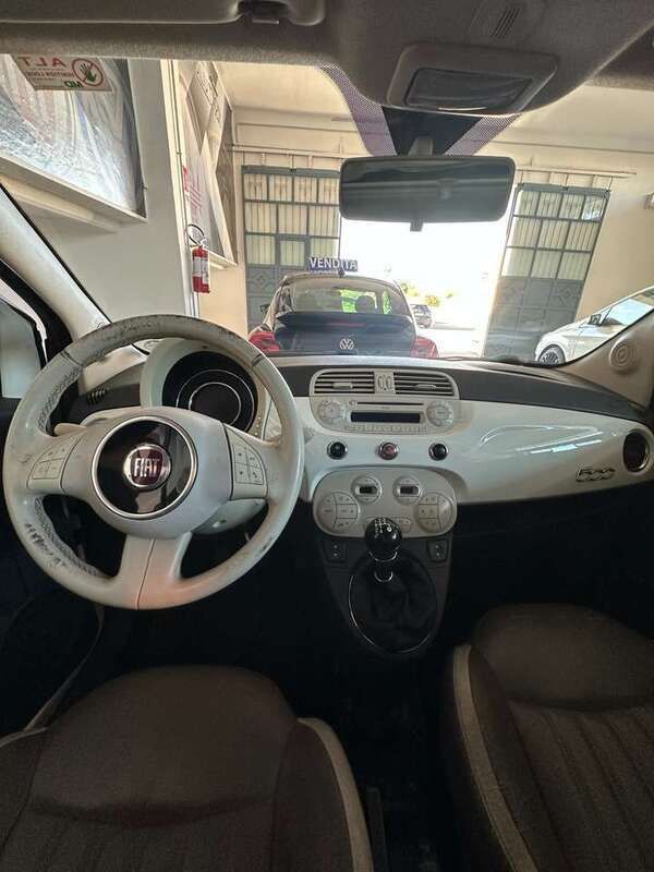 Usata Fiat 500 Pop 69 CV (50 kW) 2014 Bianco Utilitaria