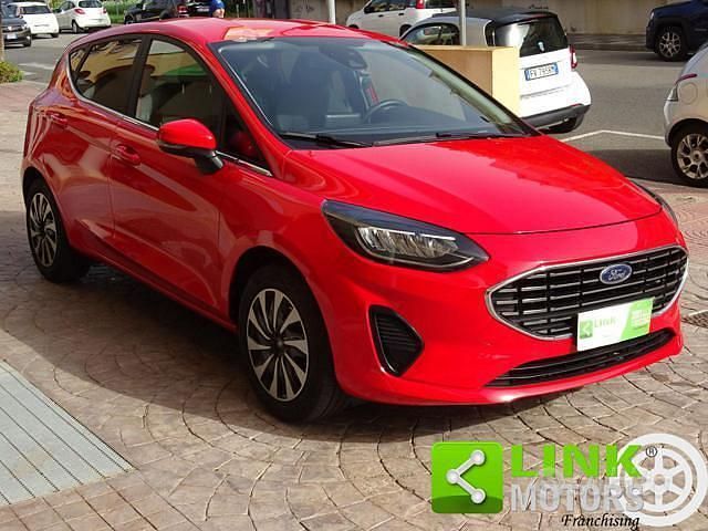 Usata Ford Fiesta Titanium 75 CV (55 kW) 2023 Rosso Berlina