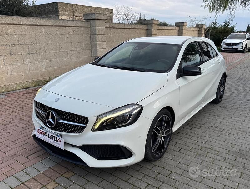 Usata Mercedes A180 Premium 110 CV (80 kW) 2016 Bianco Berlina