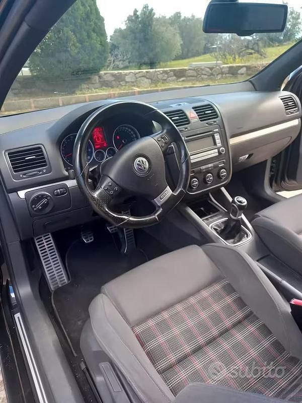 Usata VW Golf V GTI 200 CV (147 kW) 2007 Nero Berlina