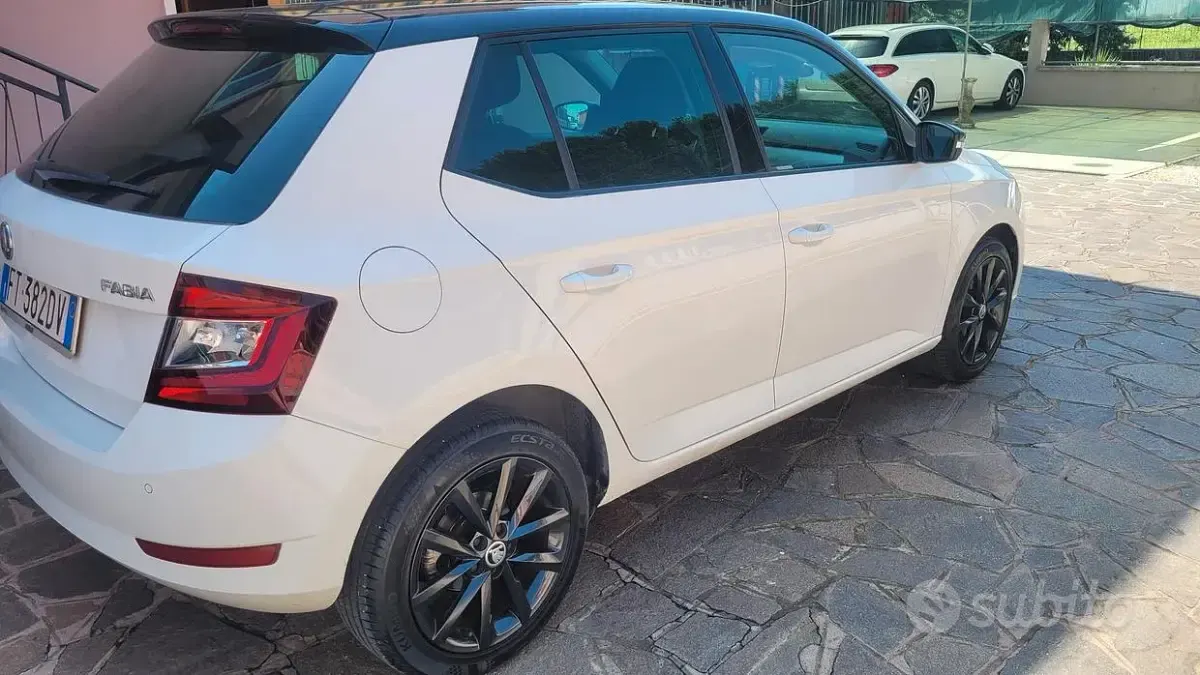 Usata Skoda Fabia Monte Carlo 110 CV (80 kW) 2018 Bianco Berlina