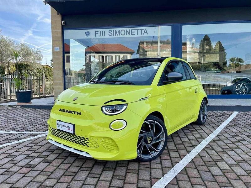 Giallo Usata 2023 Abarth 500e Turismo Utilitaria | 26.500 € (Ottimo prezzo) - Immagine 1/4