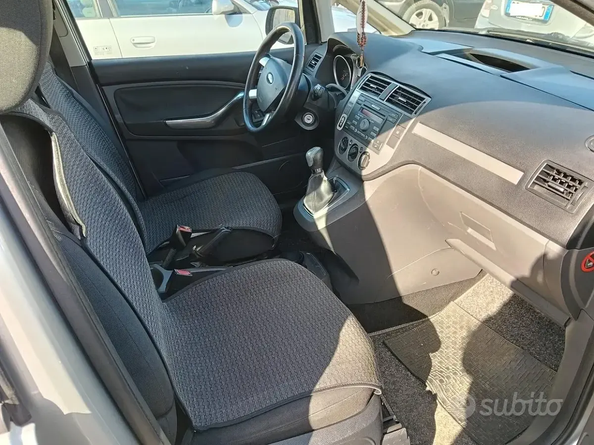 Usata Ford C-MAX Ghia 109 CV (80 kW) 2009 Grigio Monovolume