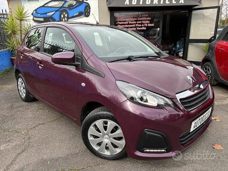 Usata Peugeot 108 Allure 69 CV (50 kW) 2017 Viola Berlina
