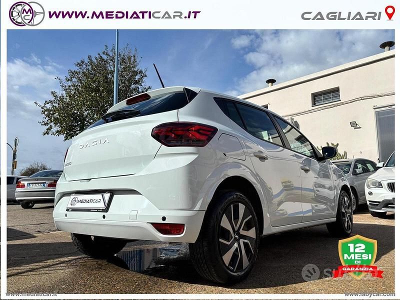 Usata Dacia Sandero Journey 100 CV (73 kW) 2025 Bianco Berlina