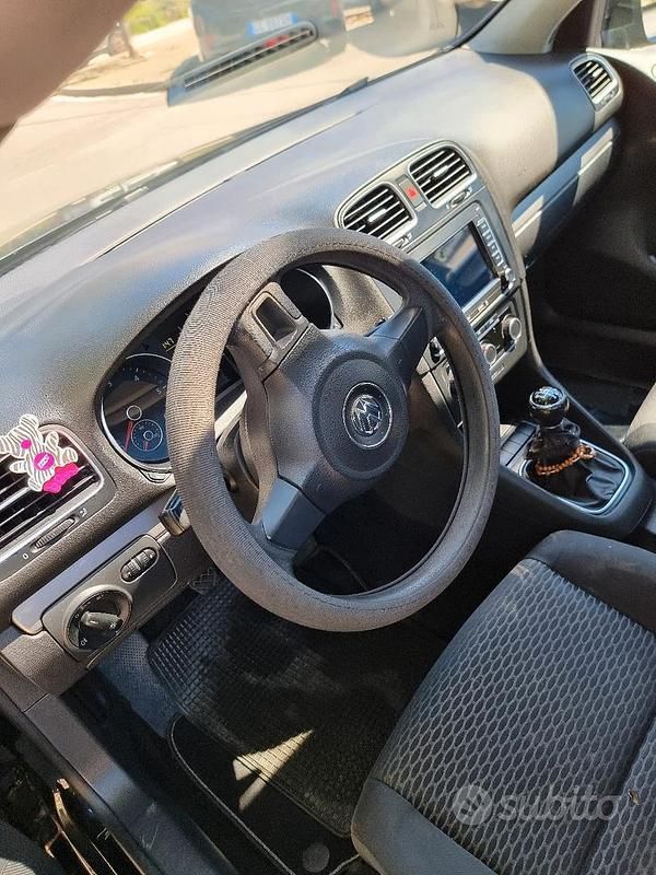 Usata VW Golf VII 105 CV (77 kW) 2012 Nero Berlina