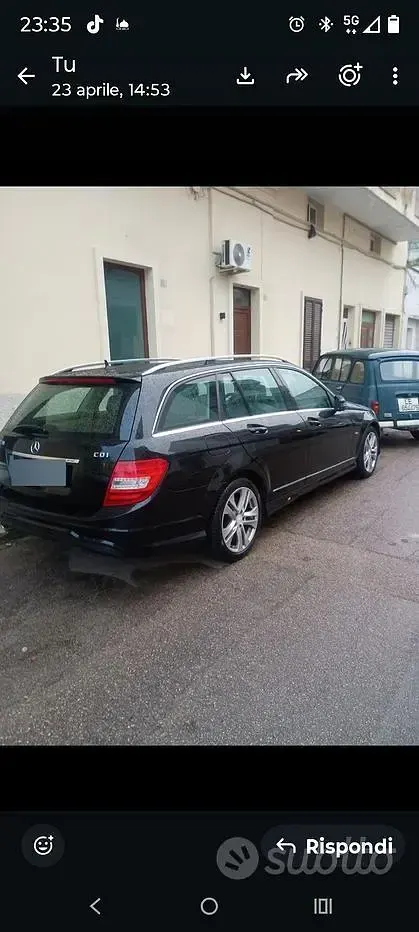 Usata Mercedes C220 170 CV (125 kW) 2012 Station wagon