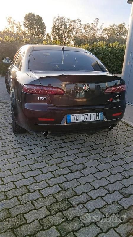 Usata Alfa Romeo 159 150 CV (110 kW) 2009 Nero Berlina