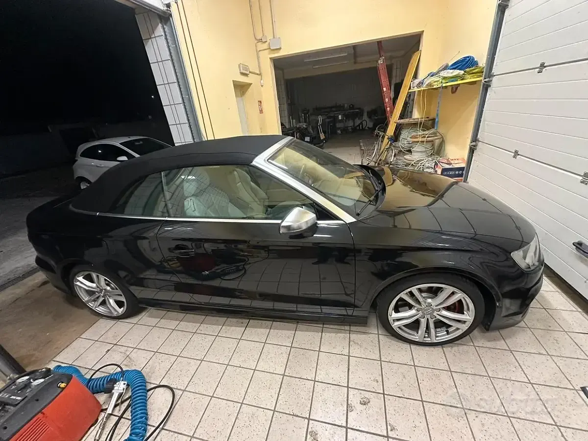 Usata Audi S3 Cabriolet 2015 Nero Cabrio