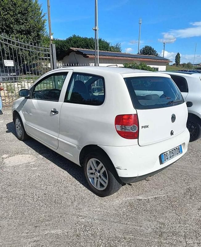 Usata VW Fox 2009 Bianco Utilitaria