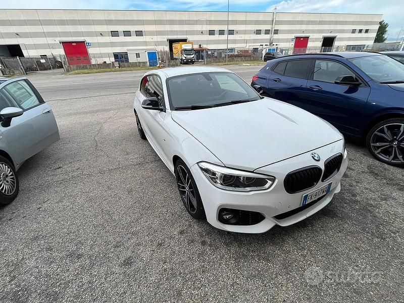 Usata BMW 116 M Sport 120 CV (88 kW) 2017 Bianco Utilitaria
