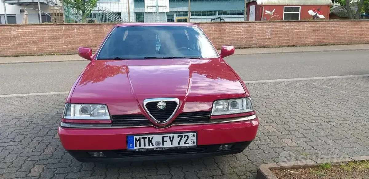 Usata Alfa Romeo 164 144 CV (105 kW) 1997 Rosso Berlina
