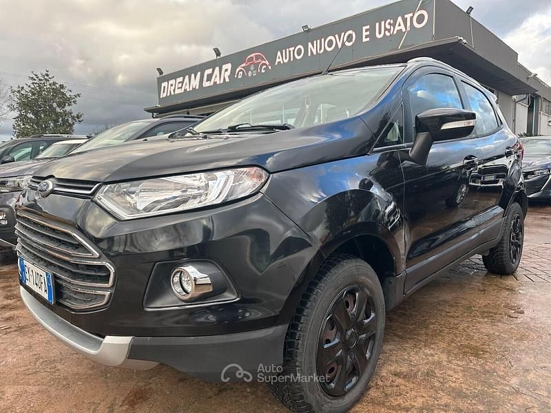 Usata Ford Ecosport 125 CV (91 kW) 2015 Nero SUV