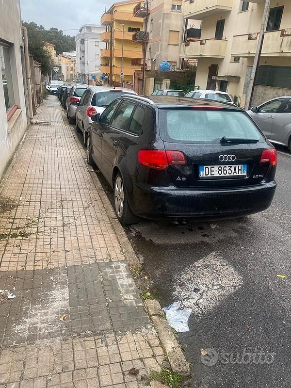 Usata Audi A3 140 CV (102 kW) 2007 Nero Utilitaria