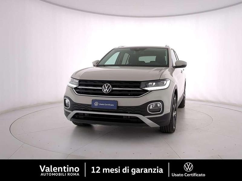 Beige Usata 2023 VW T-Cross Advance SUV | 18.450 € (Buon prezzo) - Immagine 1/4