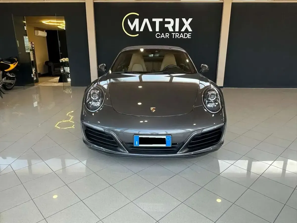 Usata Porsche 991 420 CV (308 kW) 2018 Grigio Cabrio
