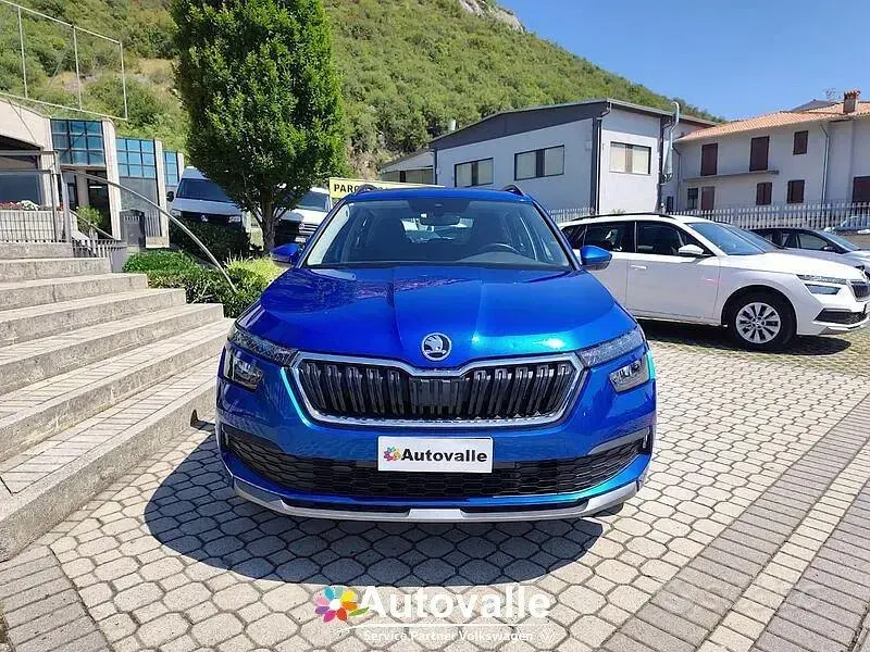 Usata Skoda Kamiq Ambition 90 CV (66 kW) 2022 Blu SUV