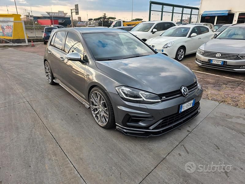 Usata VW Golf VII R 310 CV (228 kW) 2018 Grigio Berlina