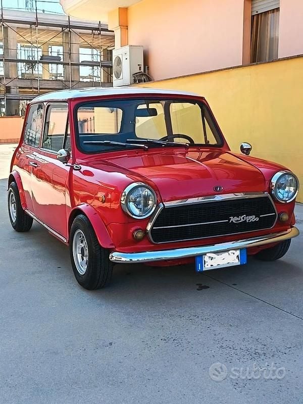 Usata Innocenti Mini 1970 Rosso