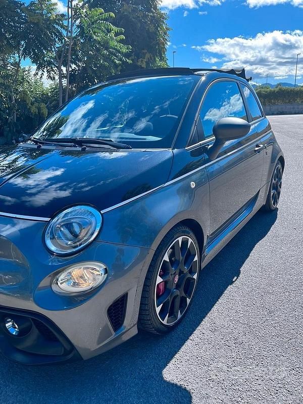 Usata Abarth 595C Competizione 180 CV (132 kW) 2018 Grigio Cabrio