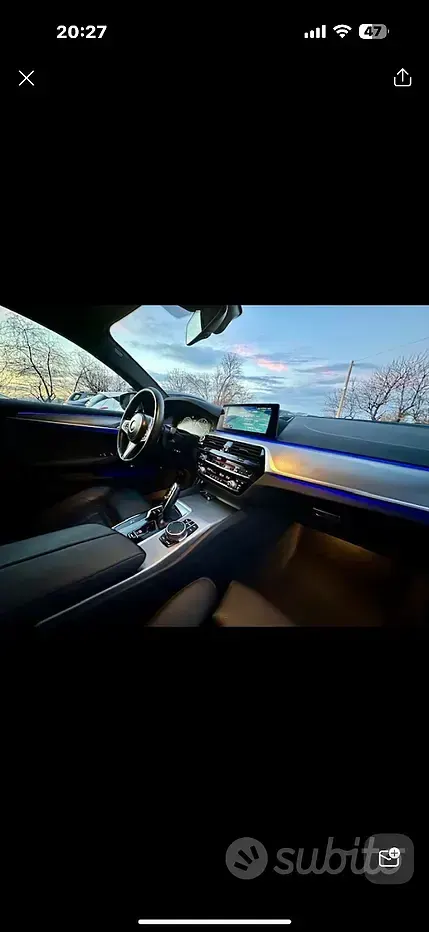 Usata BMW 520 M Sport 190 CV (139 kW) 2019 Nero Station wagon